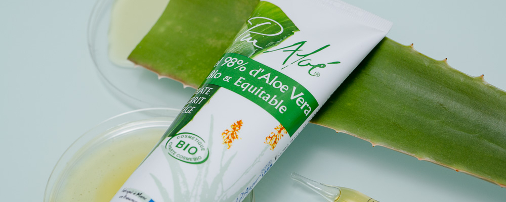 Nos gels externes : de l'Aloé !