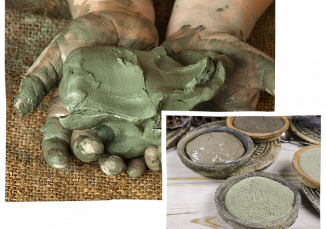 Different types of clay