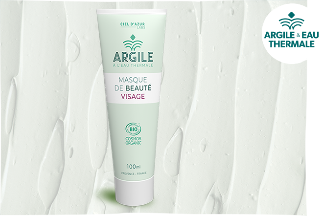 Masque beauté visage - argile & eau thermale