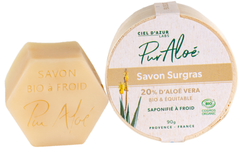 Savon surgras saponifié à froid